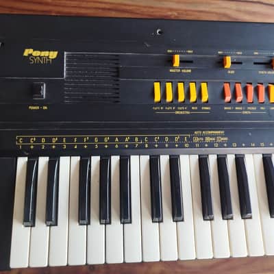 Eko Pony Synth 1982, analog vintage synthesizer. image 2
