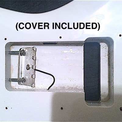RARE FLOYD ROSE KRAMER VOYAGER (WHITE) GUITAR BODY - NEEDS REPAIRS (GLUE, PAINT TOUCH-UP) image 12
