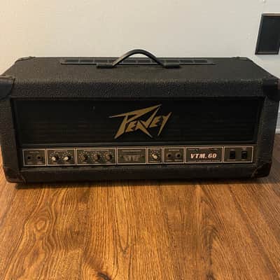 Peavey VTM 60 Vintage Tube Modified Series 60-Watt Guitar Head 1980s image 1
