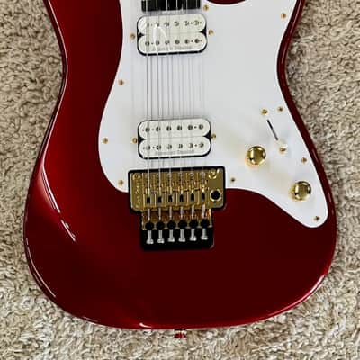 Mint Charvel Pro-Mod Plus So-Cal® SC1 Style 1 HH FR EB, Ebony board, Candy Apple Red image 3