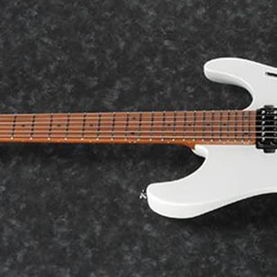 Ibanez AZ2402-PWF AZ Prestige 6-Atring Electric Guitar with Case - Pearl White Matte image 4