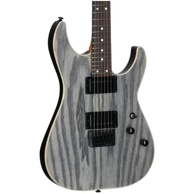 Schecter C1 Standard Electric Guitar, Charcoal Satin image 1