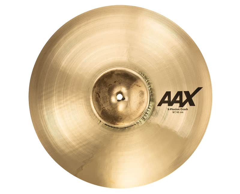 Sabian 18" AAX X-plosion Crash Cymbal Brilliant Finish image 1