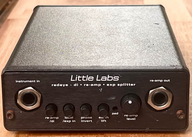 Little Labs Redeye Phantom Direct Box & Re-amplifier 2010s - Black image 1