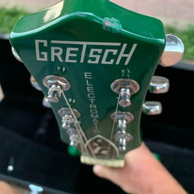 Gretsch G5135GL Electromatic G. Love Signature Corvette 2009 - 2012 - Phili-Green with Competition Stripe image 2