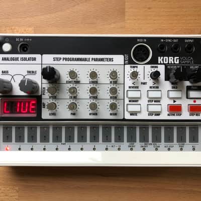 Korg Korg Volca Sample (w/ custom panel, knobs, power supply) image 2