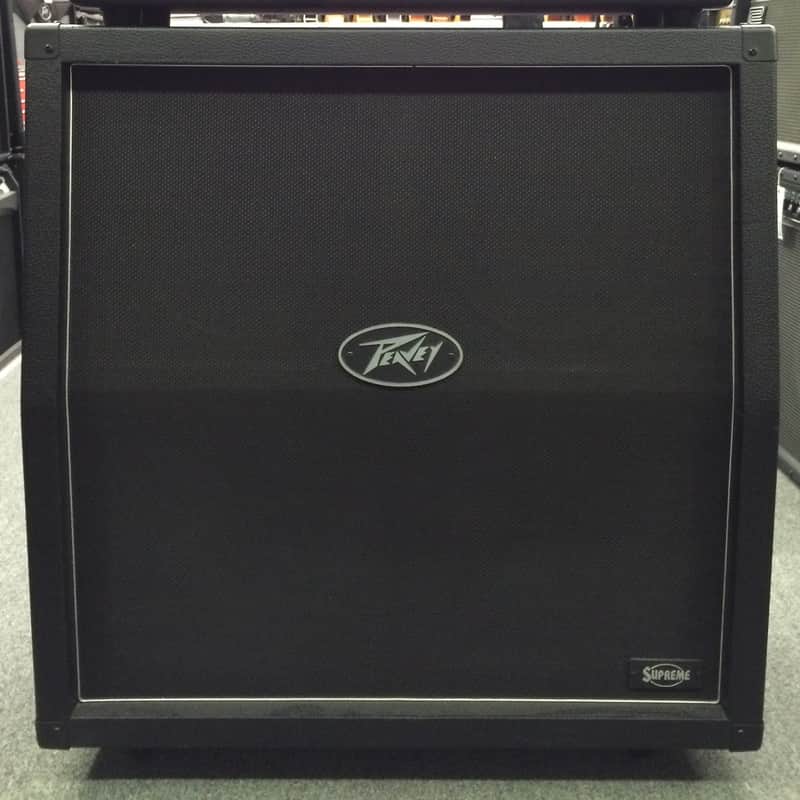 Peavey Supreme XL 412 Slant 4x12 Guitar Speaker Cabinet | Reverb