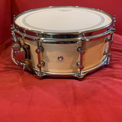 Tama LMP1455SMP 5.5x14" S.L.P. Series Classic Maple Snare Drum 2012 - Present - Natural image 3