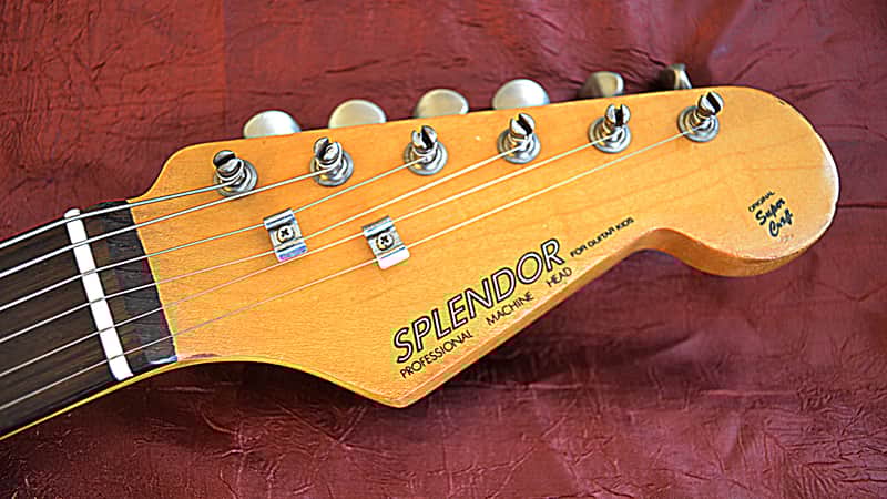 Splendor Stratocaster ST62 1980 Daphne Blue | Reverb