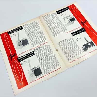 Fender Original 1956 Full-Line Catalog – Fine Electric Instruments. image 4