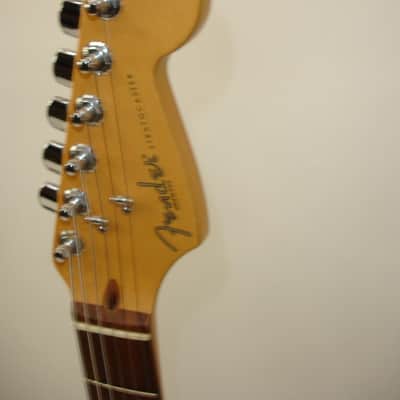 1999 Fender American Standard Stratocaster Electric Guitar, Roswewood Fingerboard, Black image 9