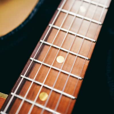 c.1960 Yamaha Dynamic Guitar No.2 – Hand Crafted in Japan | All Solid | Very Rare | Hard Case | Vintage Nitro CheckingYamaha image 10