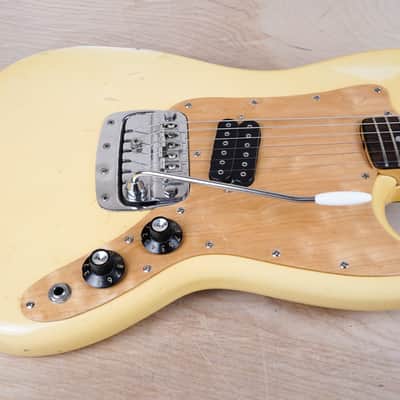Fender Bronco 1975 Olympic White USA Vintage Offset w/ Bag image 5