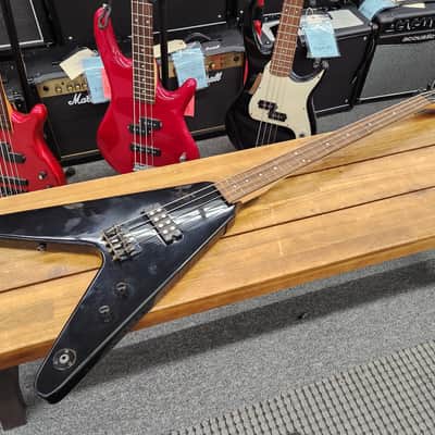Dean V Bass Fretless Black image 1