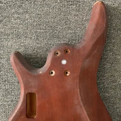 Unfinished Mahogany Jazz Bass Style Body for 4 or 5 String Build image 4