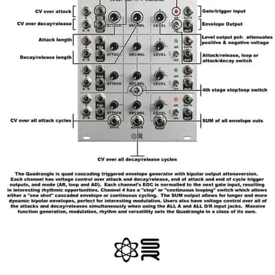 Synthrotek Quadrangle DIY Kit: Eurorack Quad Envelope Kit image 4