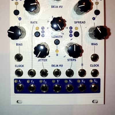 Mutable Instruments Marbles Eurorack Random Sampler Synth Clone Module (White Textured Magpie) image 2