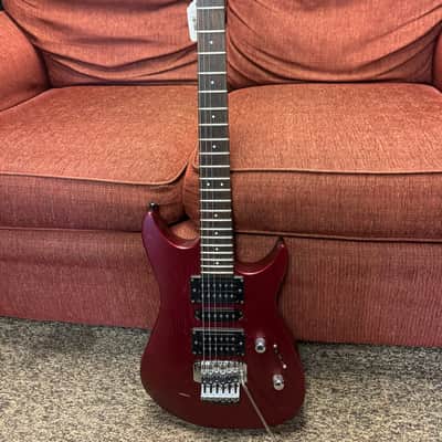Jackson SDK2 Super Dinky HSH w/Floyd Rose Burgundy Oak image 4