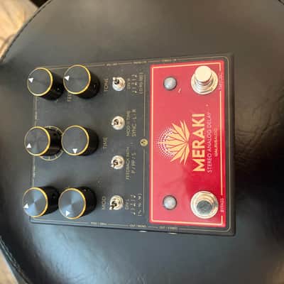 Walrus Audio Meraki Stereo Analog Delay 2024 - Present - Black / Red image 1