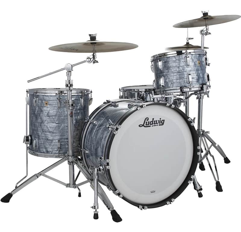 Ludwig Legacy Mahogany Fab Outfit 9x13 / 16x16 / 14x22" Drum Set image 1
