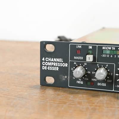 BSS DPR-404 4-Channel Compressor/De-Esser CG011SW image 5