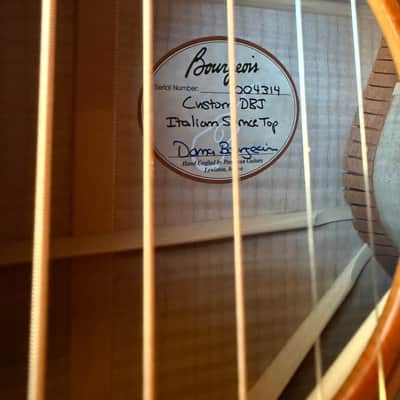 ‘07 Bourgeois Petite Jumbo Custom DBJ - Pale Amber Burst image 13