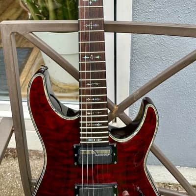 Schecter Hellraiser Hybrid C-1 FR S Sustainiac 2016 - 2021 - Ultra Violet image 3