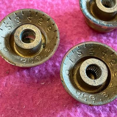 vintage 1962 Gibson reflector knobs for Les Paul 1960's sg es-335 175 flying V L5 paf L image 8