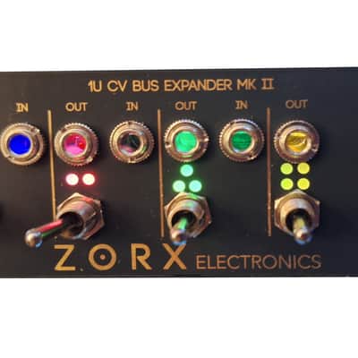 Zorx Electronics 1U CV Bus MK II 84HP W/LFO, MIX OUT Buffered Mult for Eurorack Modular Synthesizer synth analog image 7