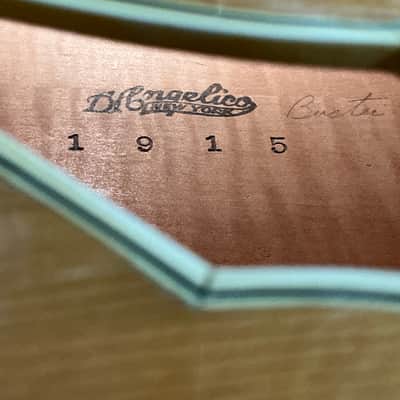 1953 D’Angelico New Yorker MINT Hollowbody Archtop Acoustic Guitar w/OHSC image 20