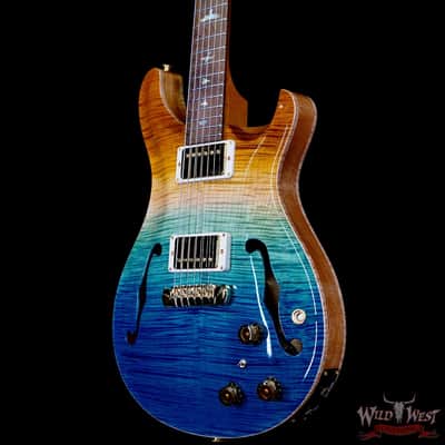PRS Wild West Guitars 25th Anniversary Limited Run Wood Library Artist Package Hollowbody II Piezo Beach Fade (Private Stock Color) 5.55 LBS (US Only / No International Shipping) image 2