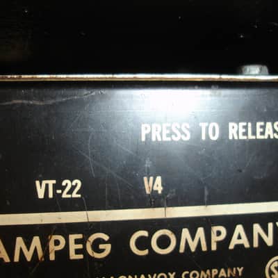 Vintage 70's Ampeg VT-22 V4 100-Watt Guitar Amp Head image 23