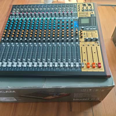 TASCAM Model 24 Multitrack Recorder / Mixer / USB Interface 2018 - Present - Black with Wood Cheeks image 2