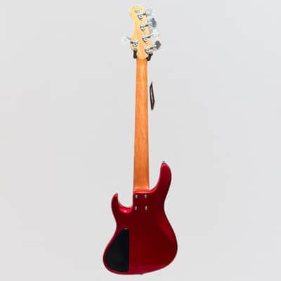 Sadowsky MetroExpress 24-Fret Modern Morado Board 5-String Electric Bass Guitar - Candy Apple Red image 11
