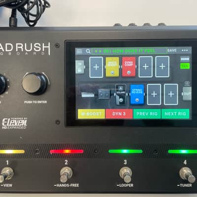 Headrush Gigboard Multi-Effect Unit/Amp Modeler 2018 - Black image 1