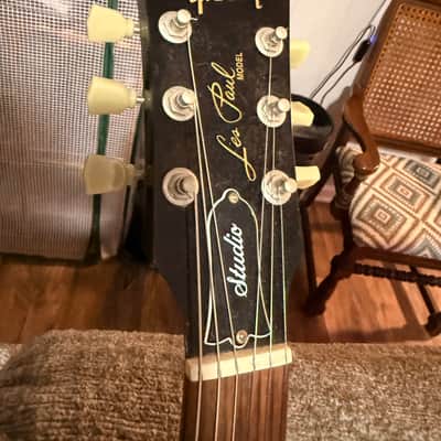 2003 Gibson Les Paul Studio Ebony – Excellent+ condition, case + paperwork image 12