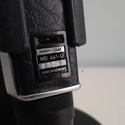 Sennheiser MD 441U Supercardioid Dynamic Microphone 1971 - Present - Black image 11