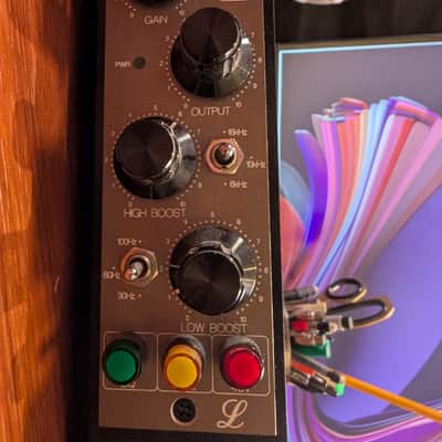 Lindell Audio 6X-500 Mic Pre / EQ 500 Series Module 2010s - Metal image 1