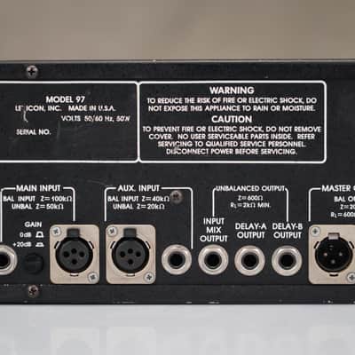 Lexicon Super Prime Time 97 Programmable Digital Delay Beamish Serviced #34445 imagen 8