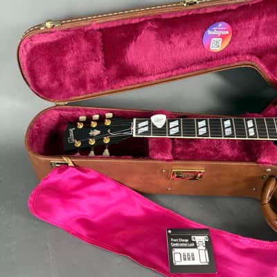 1996 Gibson L-4 CES winered goldhardware Like NEW orig Case image 10
