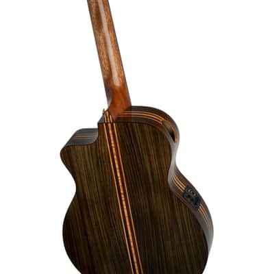 Ortega GRANDSUITE-CE Solid Spruce Top Okoume Slim Neck Nylon 6-String Acoustic-Electric Guitar w/Gig Bag image 10