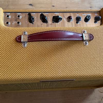 Used Fender 1957 Reissue Deluxe 12W Tube Guitar Amp Head image 2