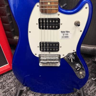 Squier Bullet Mustang HH with Laurel Fretboard 2018 - Present - Imperial Blue image 2