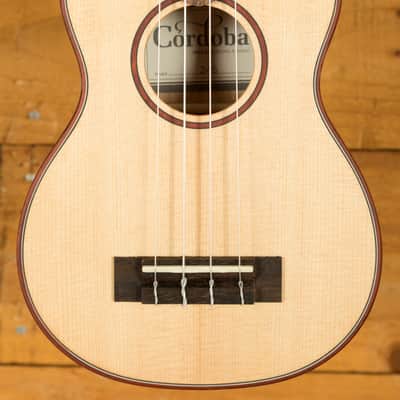 Cordoba 24S Spruce Soprano Ukulele | Natural image 1