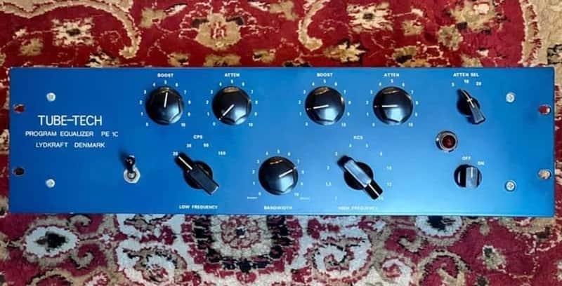 Tube-Tech PE 1C Program Equalizer 2010s - Blue image 1