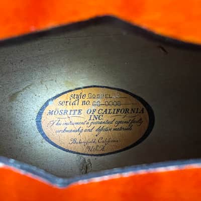 Mosrite Gospel 1970’s image 10