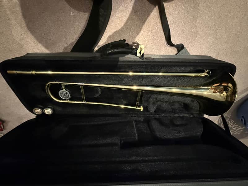 Jupiter JTB500Q Bb Trombone 12,70mm 2019 - Lacquered brass image 1