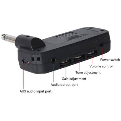 Joyo JA-03 Tube Drive Headphone amp Mini Guitar Amplifier With Headphone Output image 2