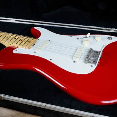Fender Bullet S2 Vintage 1987 Red Vintage USA w/ OHSC image 2