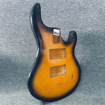 Harley Benton Style 4 or 5 String Bass Body in Natural Wood image 7